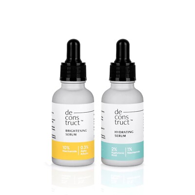 Deconstruct Daily Glow Combo 10% Niacinamide & 0.3% Alpha Arbutin 30ml each