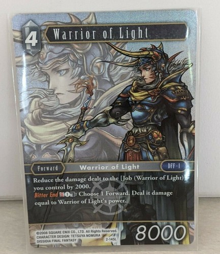 2016 Final Fantasy TCG DE Opus I Cloud 1-182L Foil AOG 10 PRISTINE