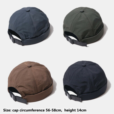 Unisex Outdoors Beanie Hat Quick Dry Cap Hiking Vintage Streetwear Without  Brim UK - Main Image