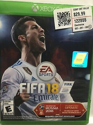 EA SPORTS FIFA 18 Xbox One Game Rated E [BRAND NEW SEALED] 14633735260