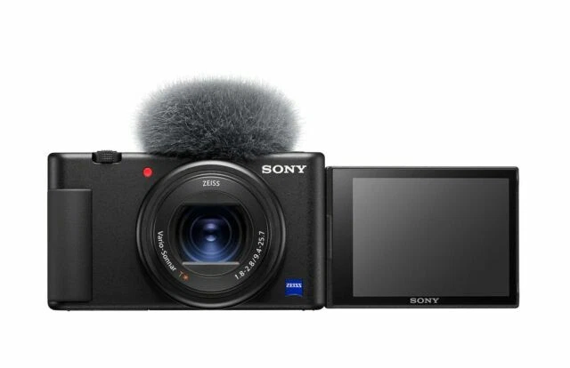 Sony Cyber-shot ZV-1 20.1MP Compact Digital Vlog Camera - Black