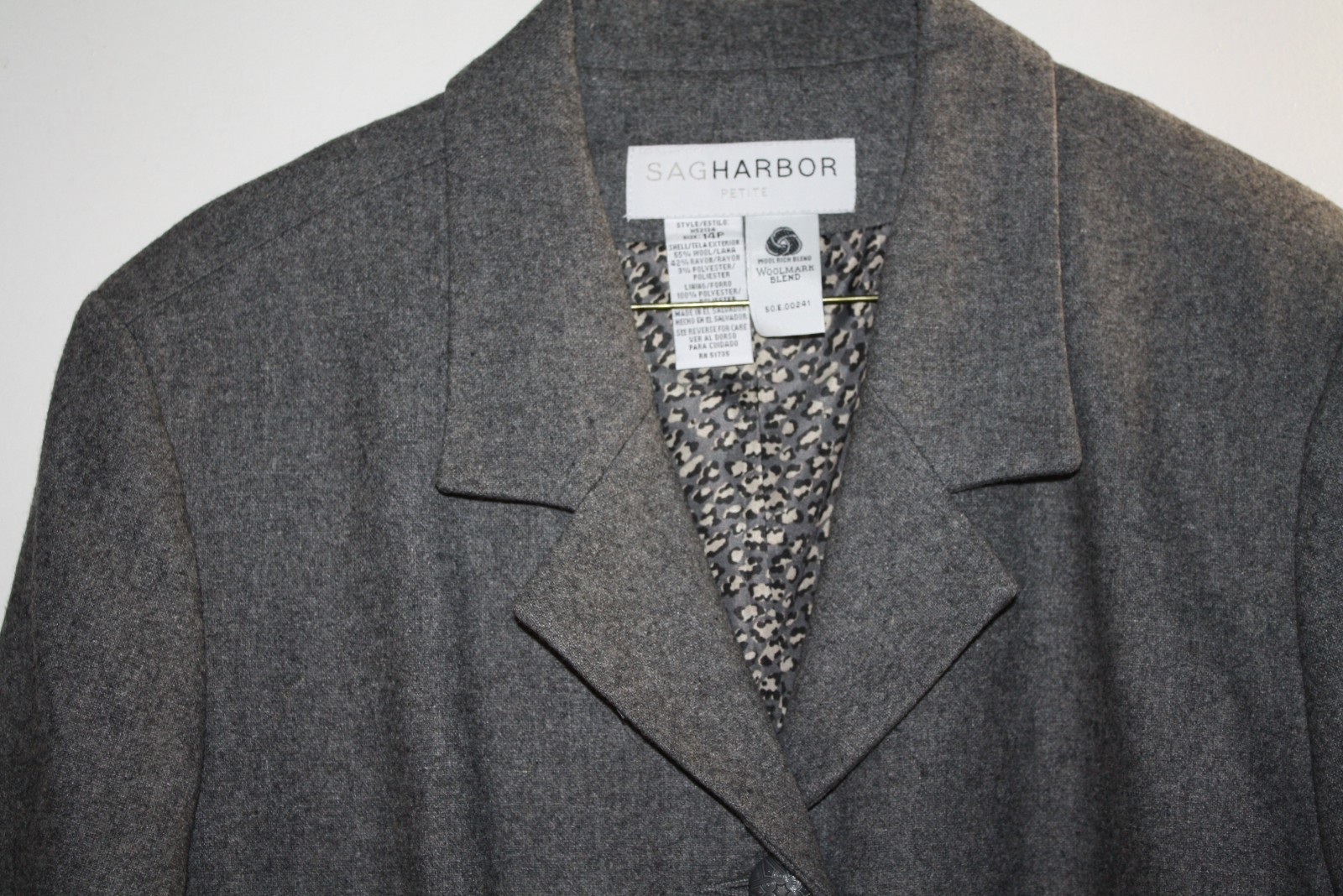 Sag Harbor Jacket Womens size 14P 