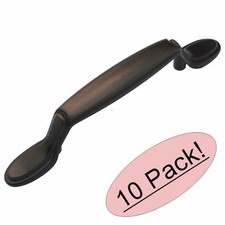  10 Pack Cosmas Cabinet Hardware Oil Rubbed Bronze Handles Pulls 4007ORB
