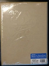 Unfinished 9" x 12" Beveled-Edge Wood Plaque / Base / Stand 9x12 rectangl MDF