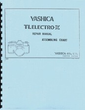 Yashica TL Electro-X Assembling Chart for Repair Reprint