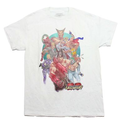 Tekken New Adult T-Shirt - Unlimited Tag Tournament 2 Cast of