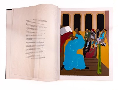 Jacob Lawrence The First Book of Moses Called Genesis With 8 Screenprints
