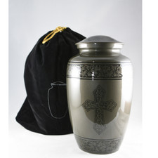 Holy Cross Large Adult Cremation Urn for Human Ashes