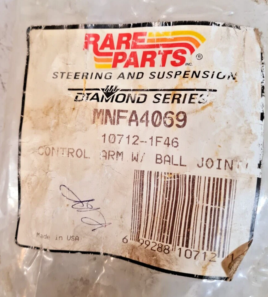 Rare Parts Control Arm w/Ball Joint 10712-1F46 | MNFA4069 | 11/031253229L - Image 2 of 4