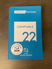 Memento Comptable 2022 - Edition Francis Lefebvre - Trés bon état