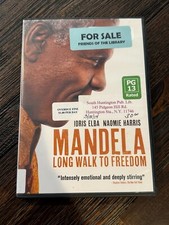Mandela Long Walk To Freedom DVD 2013 Idris Elba Naomie Harris Pre-Owned