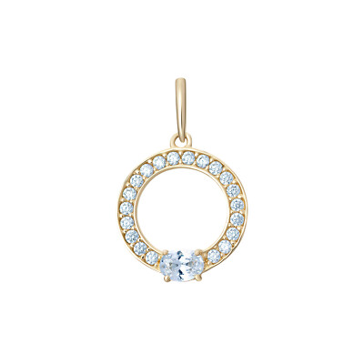 Yellow Gold Channel Set Pendant 9ct Hallmarked British Made All Chain Lengths