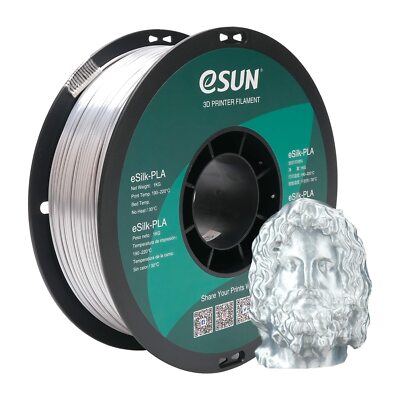 eSUN Silk PLA Filament, Silk Gold/Silver/Rainbow, 1kg for