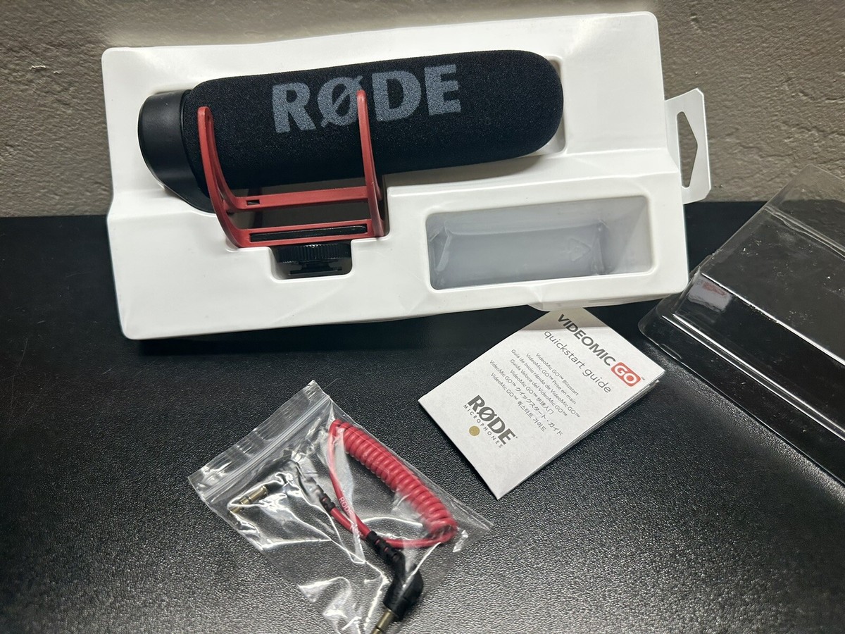 RODE VIDEOMIC GOⅡ 本体 中古品 Rode VideoMic GO Camera-mount Lightweight Directional Microphone