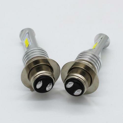 2PC 6000K HID White H6M LED Headlight bulbs For Yamaha Rhino 660 2004