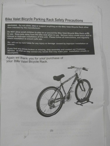 Bike Valet Bicycle Parking Rack - Picture 4 of 4