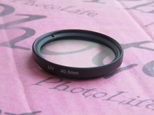 UV 40,5 mm Filter Ultraviolett für Canon Sony Nikon Pentax Kamera Objektiv SLR DSLR