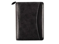 Day-Timer Desk Size Multi-Pocket Organizer, 5 1/2 x 8 1/2 Page Size, Black Cover