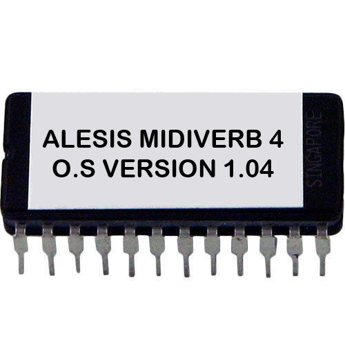 Alesis Midiverb IV / 4 Firmware OS Upgrade V 1.04 Eprom M4