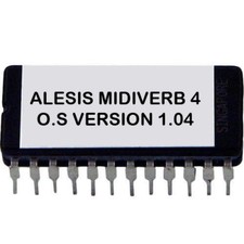 Alesis Midiverb IV / 4 firmware OS upgrade v 1.04 Eprom M4 Midiverb4 Rom