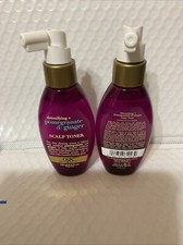 2x Ogx Detoxifying Pomegranate  Ginger Scalp Toner