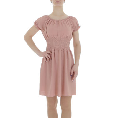 Damen  Kleid 3387 Ital-design In Altrosa