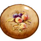 Antique Porcelain Royal Munich 12 1/4" Charger Plate Fruit Decor Gold Rim
