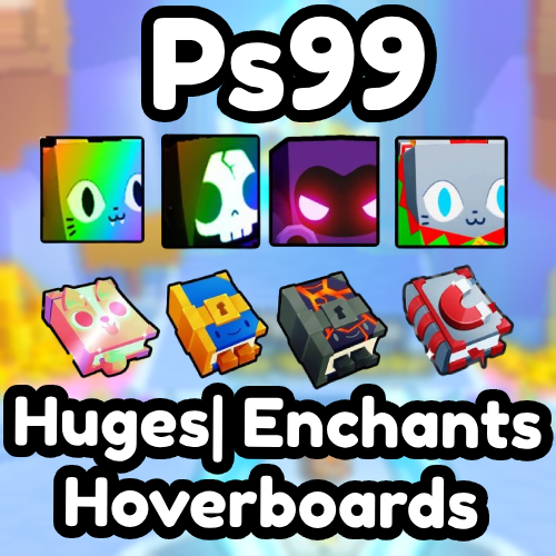 Roblox Pet Simulator 99 PS99 Huge Pets & Enchants Fast Same Day Delivery-image