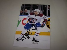 SVEN ANDRIGHETTO AUTOGRAPHED MONTREAL CANADIENS 4X6 # 4