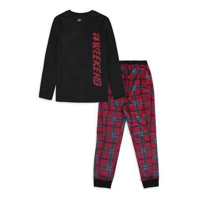 Wonder Nation Boys Husky Size Pajamas Wonder Nation Boys Long
