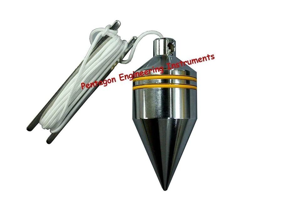 Herramientas de medición larga bob bob plomada punta de acero suave sólido 90X30 mm bob plomada 250 gm Foto 2 de 3