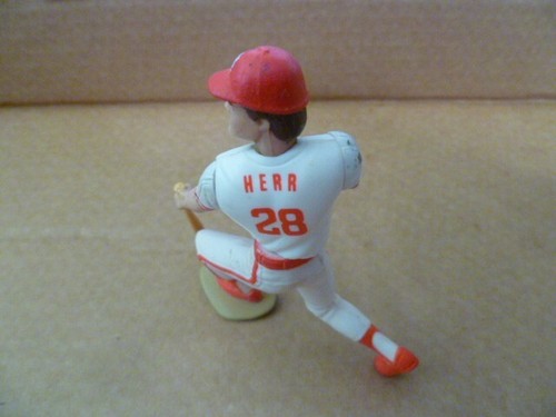 1988 Starting Lineup SLU Figura Abierta Tom Herr Set Louis Cardinals Pieza Regional - Imagen 3 de 3