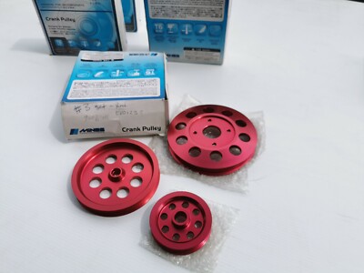 MINES - Japan - Anodized lightweight 6061 strong pulley set - 3 pc Evo 1 2 3 ?