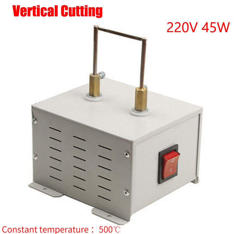 Ribbon Hot Heating Cutter Electric Rope Knife Vertical Cutting Machine Melting
