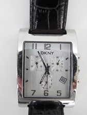 DKNY Armbanduhr Uhr Chronograph Datum elegant Klassiker Donna Karan NY 1149