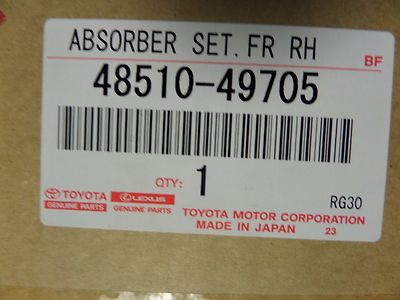 Toyota Rav4 01-03 Front & Rear Shocks/Struts Set Genuine OEM OE | eBay