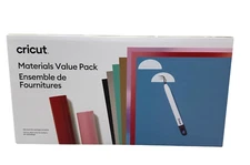 Cricut Materials Value Pack With Premium Vinyl Iron-On Transfer Tape & Weeder 12