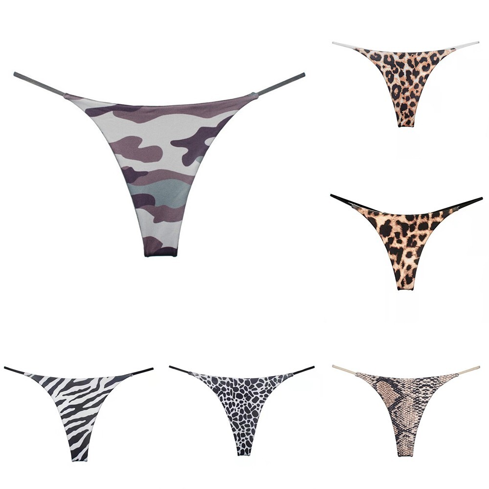 Shorts Thong Party Underwear Bikini G-String Lingerie Seamless Panties-image