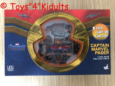 captain marvel pager hot toys