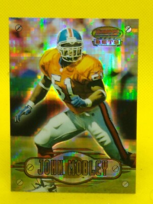 John Mobley 1996 Bowman's Best BETS ATOMIC REFRACTOR ROOKIE #BB5