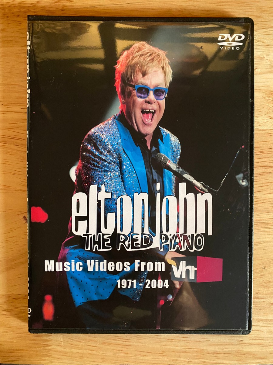 Elton John - The Red Piano Video Collection 2004 DVD Live | eBay