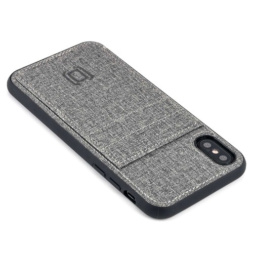 Dockem M2T Wallet Case; iPhone X, XS, XR, XS Max; 2 Card Slot, Grey - Picture 6 of 35