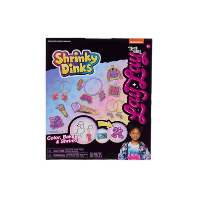 Nickelodeon Shrinky Dinks: That Girl Lay Lay 58 Piece 32 Pre-Cut Charm Kit