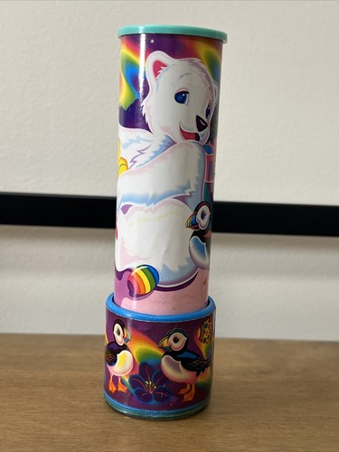 Vintage 90's Lisa Frank Twist Kaleidoscope Polar Bear 6" Tall ...