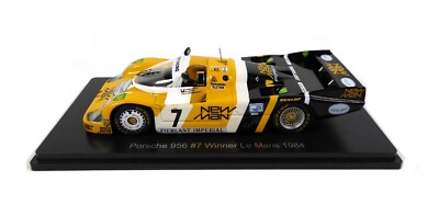 限定車 Spark 1/43 PORSCHE 956 Porsche 956 #7 Winner Le Mans 1984 - 1:43 Spark Hachette Model Car