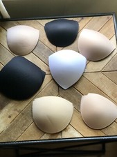 LOT OF 7 New Bra Pads Size S-L