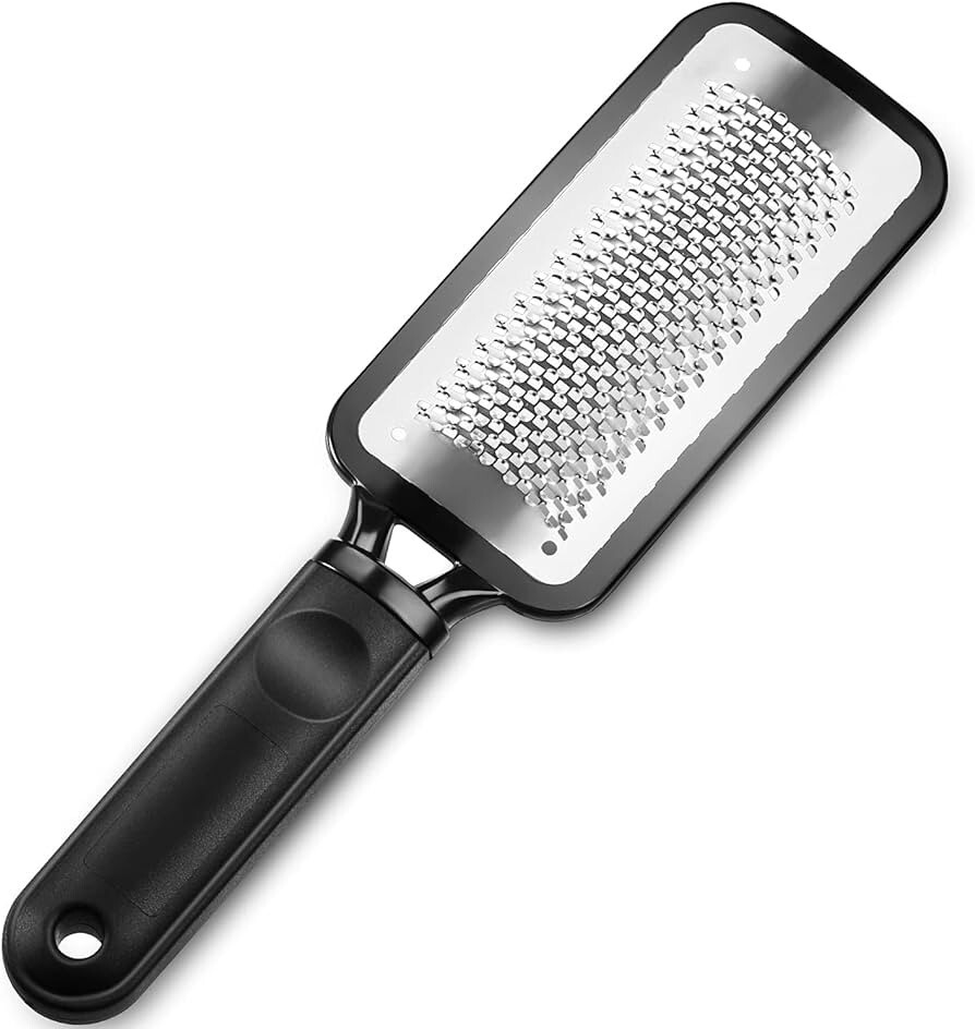 Pedicure Foot Rasp File, Callus Scrub Remover. Black