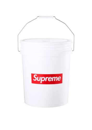 Supreme Bucket Leaktite 5 gallon Bucket SS24 *Confirmed* New York *Sold Out Fast - Foto 1 di 2