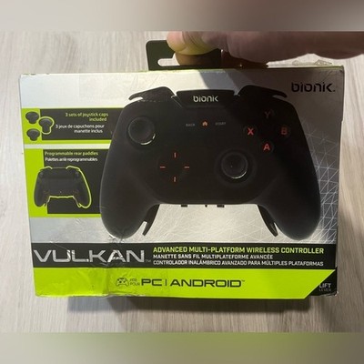 Bionik Vulkan Wireless Controller for PC and Android