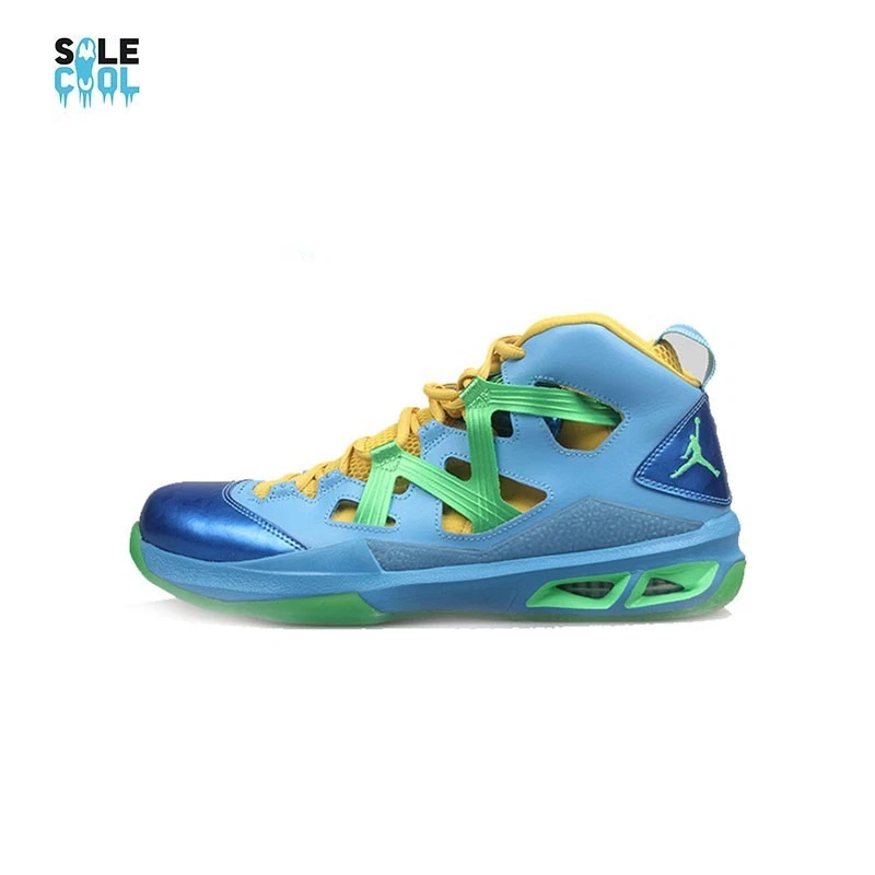 Jordan Melo M9 University Blue Poison Green for Sale